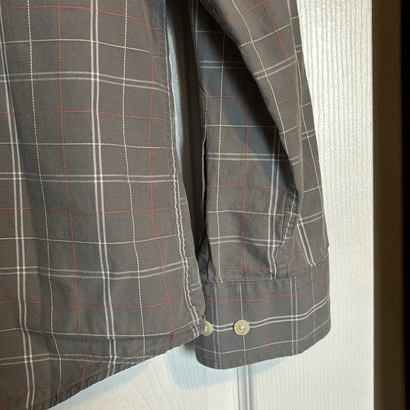 Original Penguin men’s gray long sleeve button down shirt size small - Picture 4 of 9